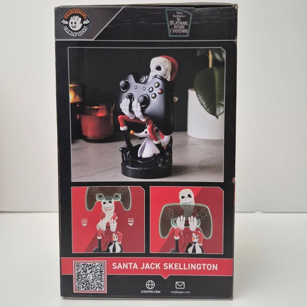 Jack Skellington Santa Phone & Controller Holder - Nightmare Before Christmas